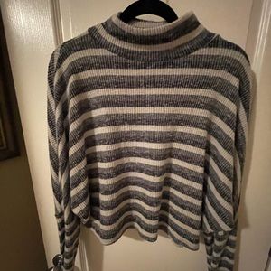 Striped Turtleneck Long Sleeve